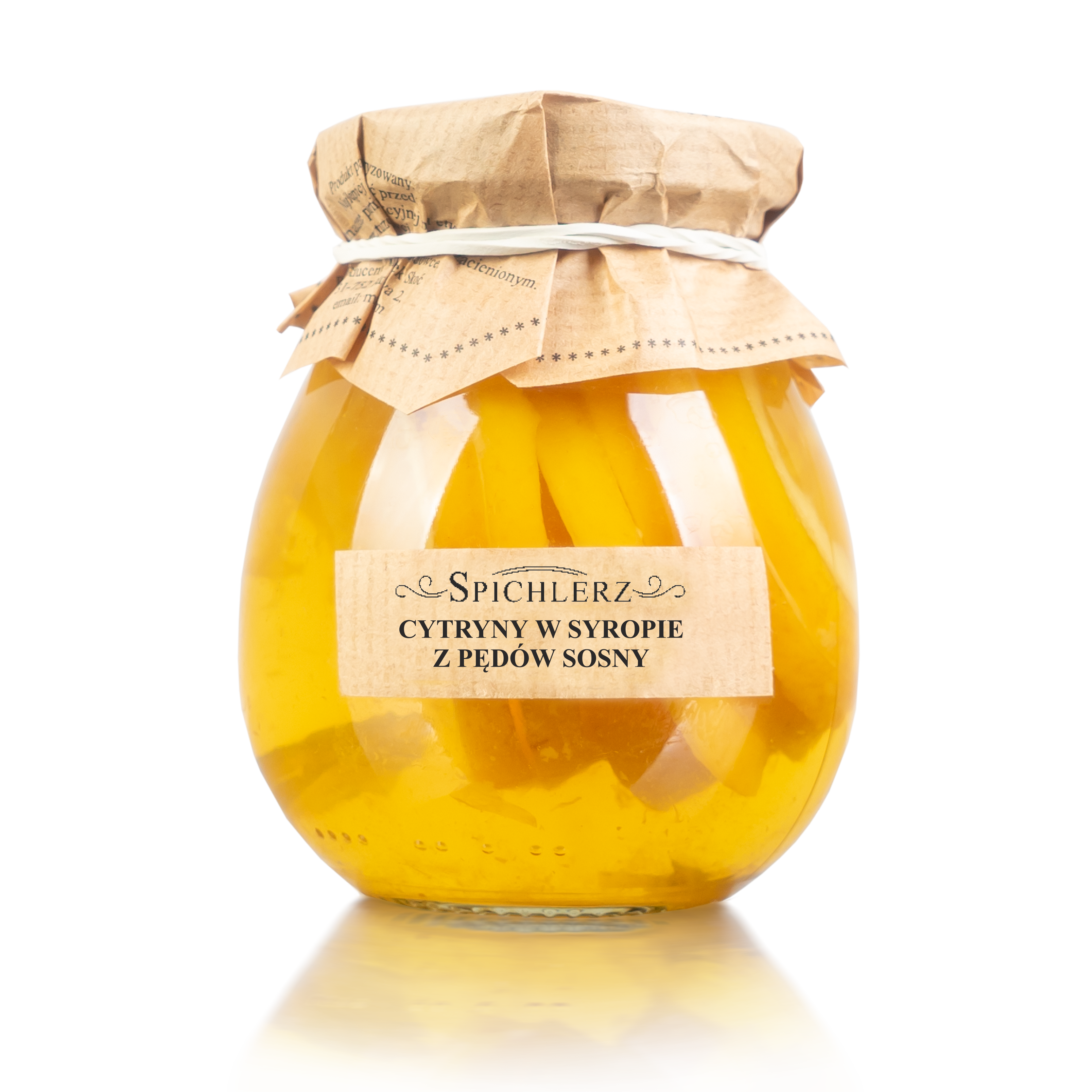 Cytryna w syropie z pędów sosny 260g